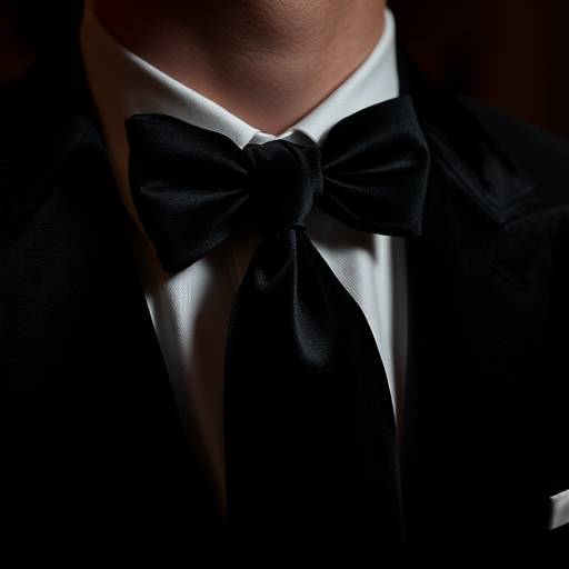 Gravata de veludo preta com textura sutil, perfeita para eventos noturnos e de gala.